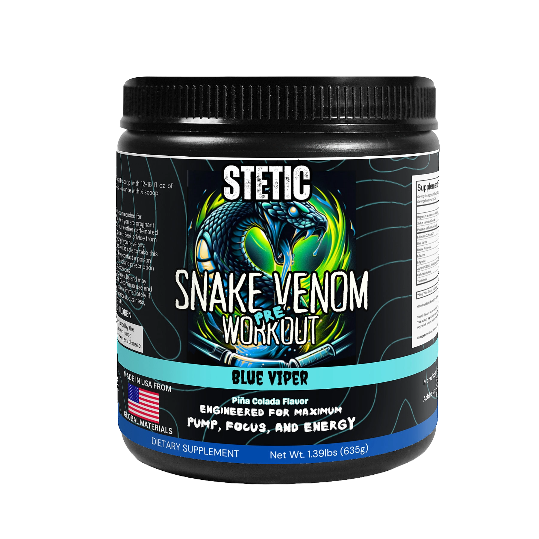 Snake Venom Pre Workout
